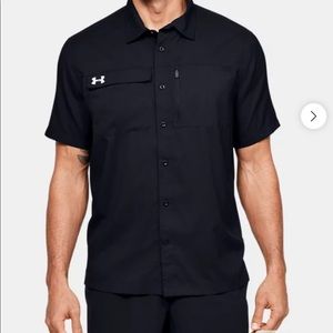 Under Armour button up coaching shirt 4XL